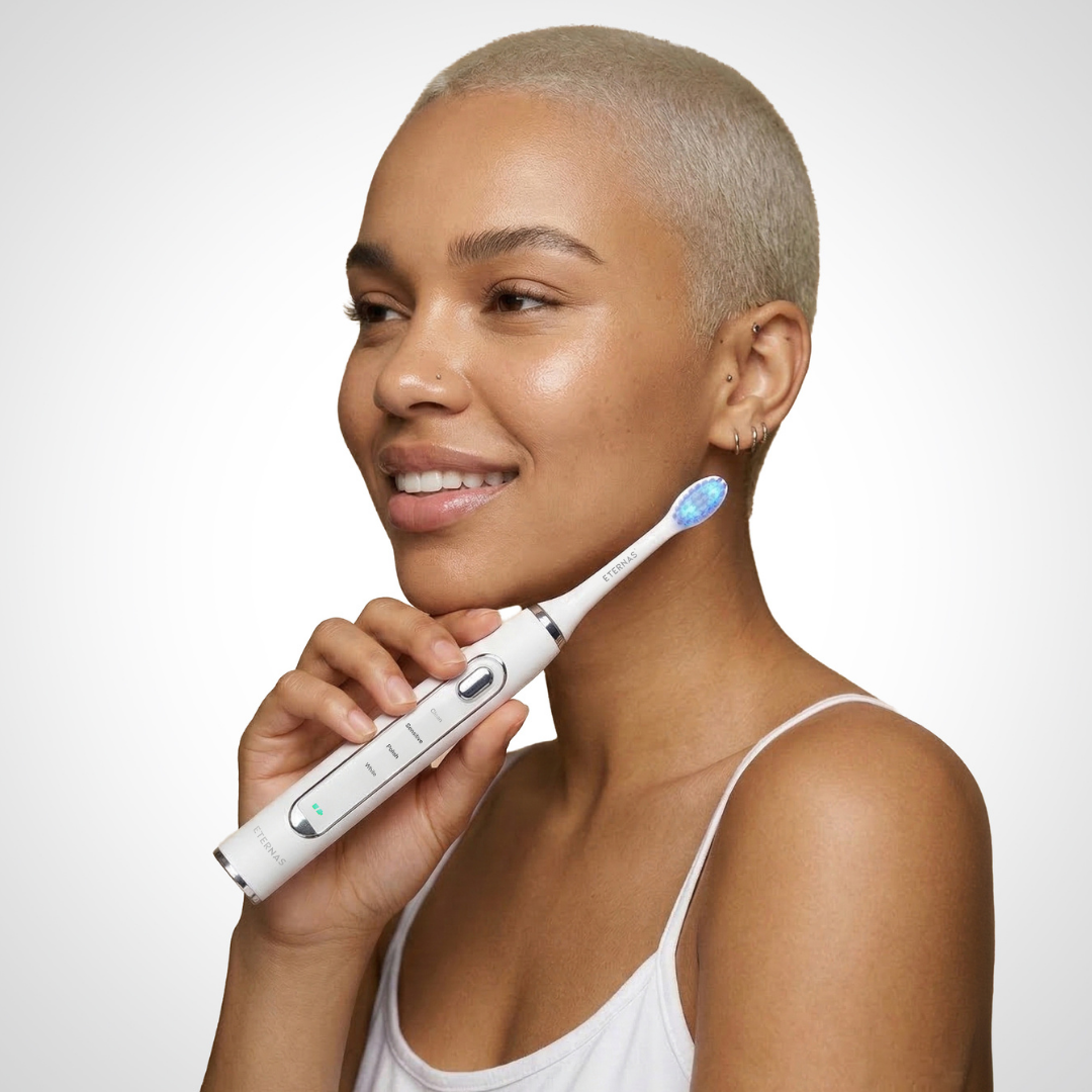 Cepillo de Dientes Eléctrico LED 2 en 1