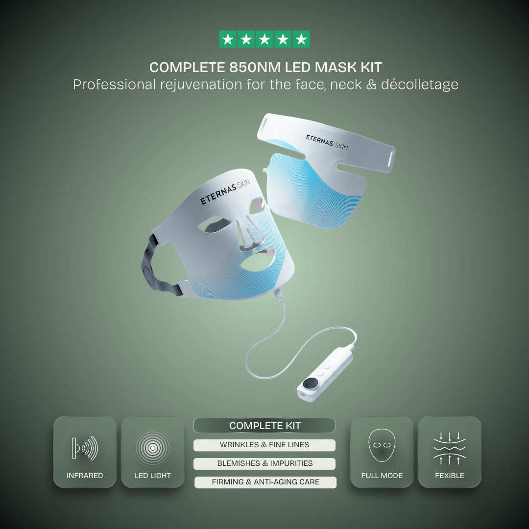 The Complete Anti-Aging LED Kit — Face, Neck & Décolleté Duo
