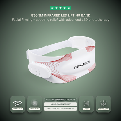 MultiRelief™ Infrared Lifting Band — 830nm Skin & Pain Therapy