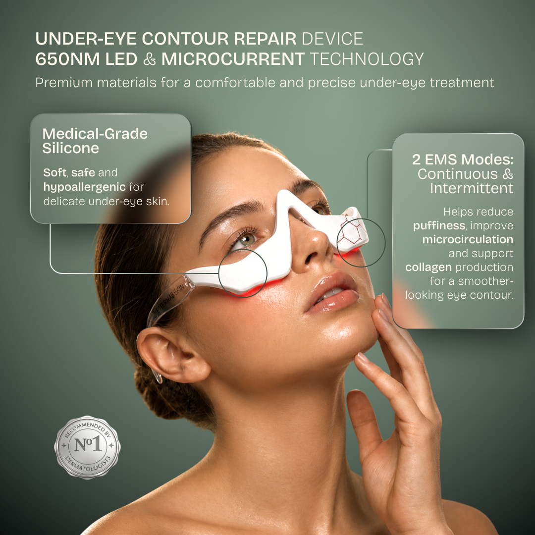 Eye Repair Wand — 630nm Red LED + EMS Microcurrent