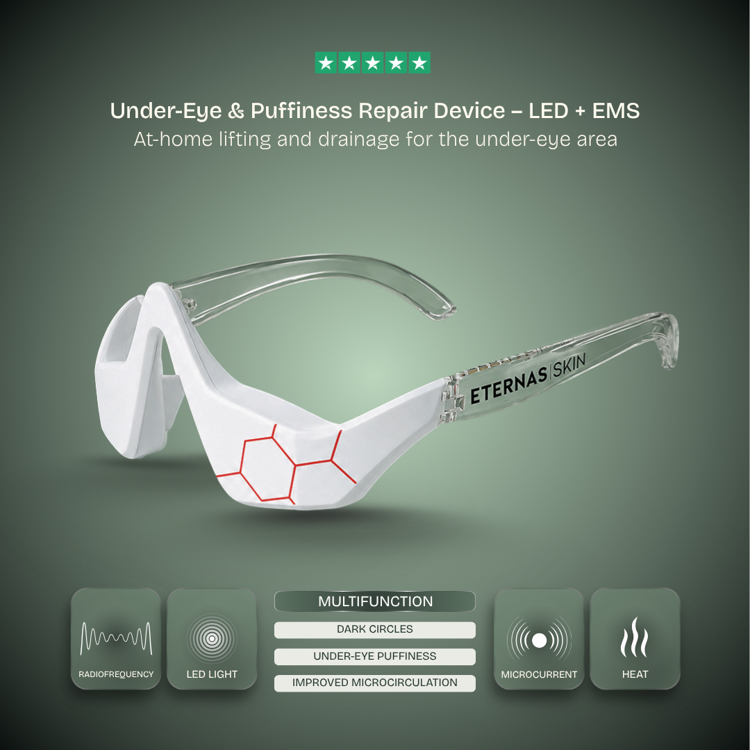 Eye Repair Wand — 630nm Red LED + EMS Microcurrent