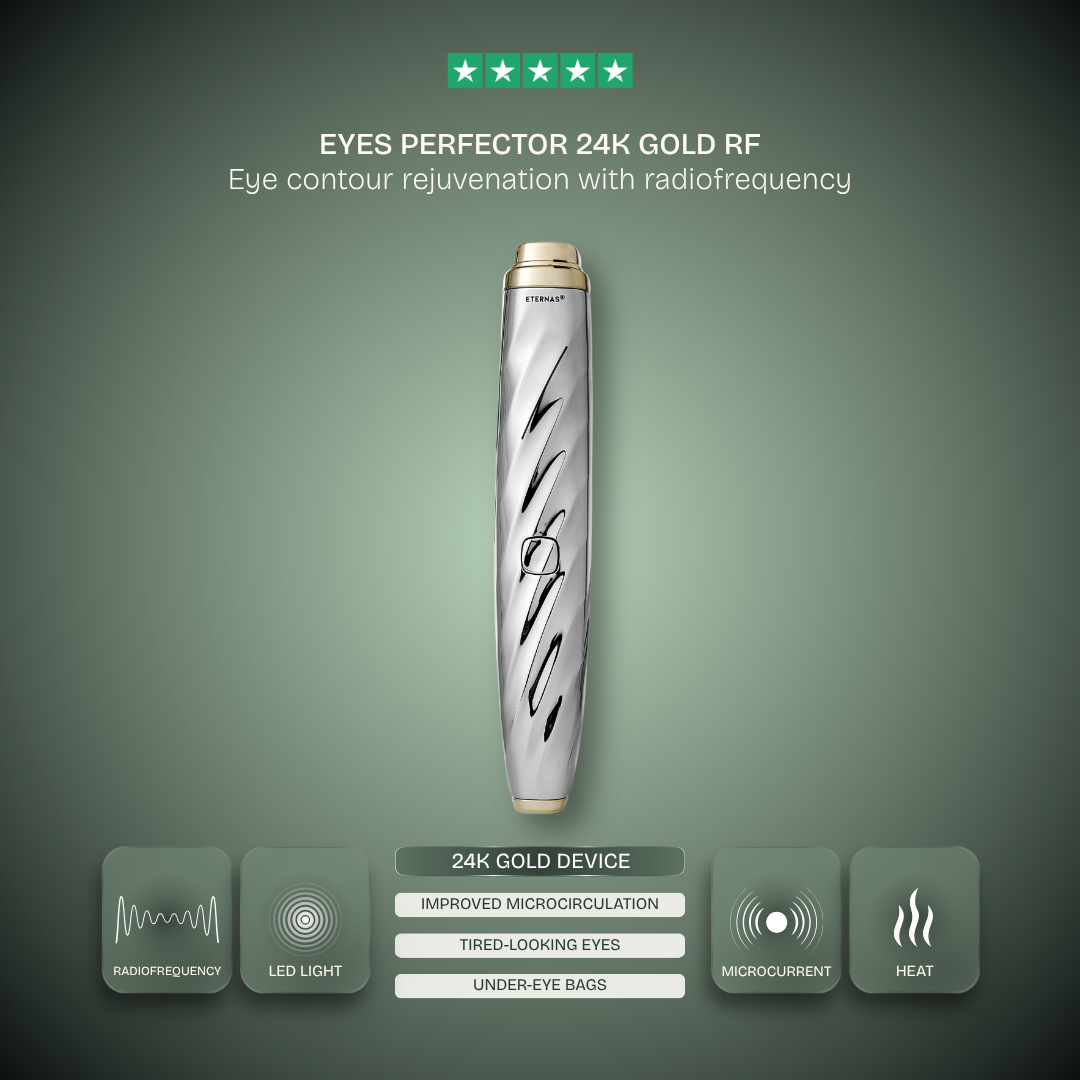 24K Gold Eye Perfector — RF, EMS & Red Light Therapy