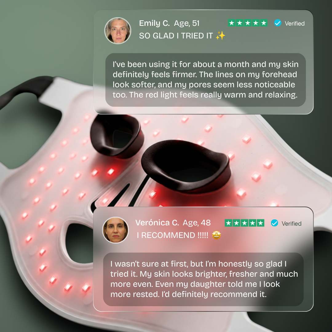 Pro LED Face Mask — 850nm Near-Infrared & Red Light Therapy