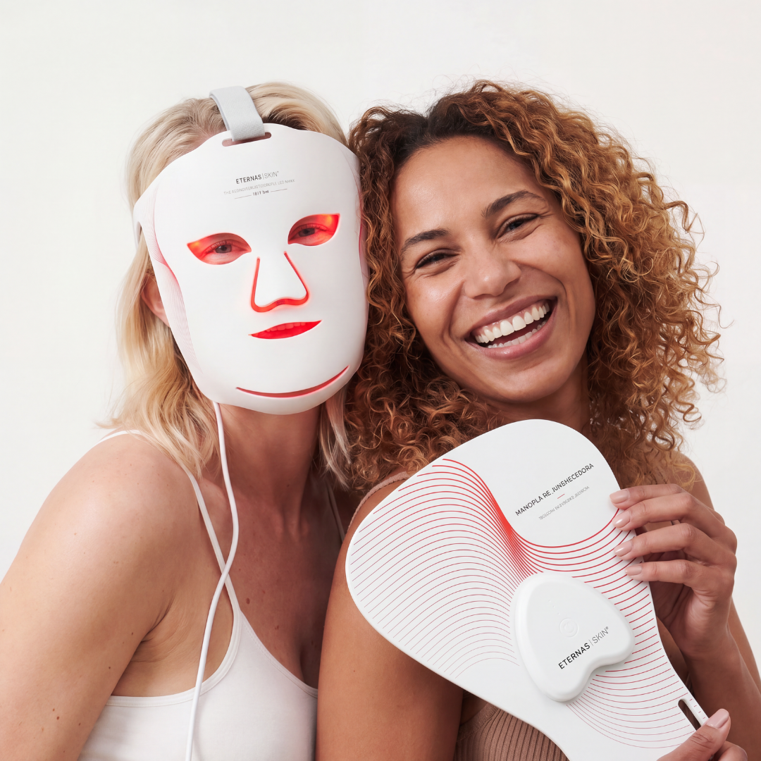 The Complete Face & Hands Kit — 1072nm DNIR Mask + Hand Glow Pro