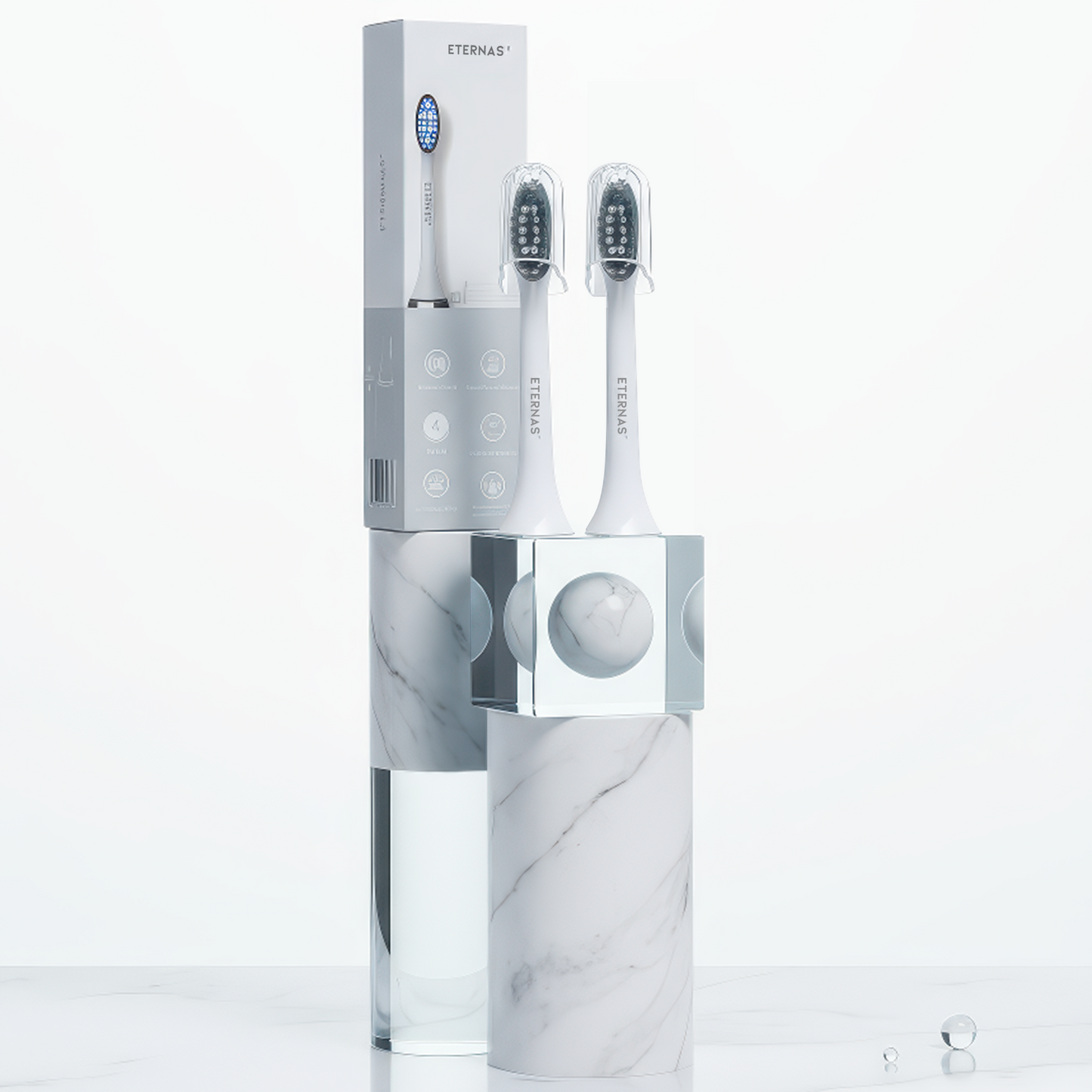 Toothbrush Replacement Heads — 2-Pack (6-Month Supply)