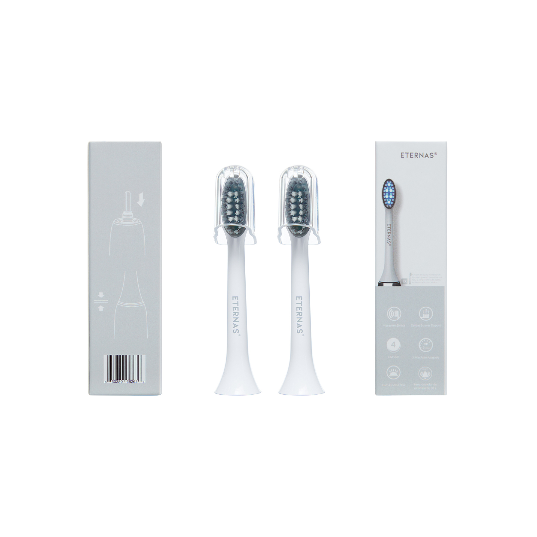 Toothbrush Replacement Heads — 2-Pack (6-Month Supply)